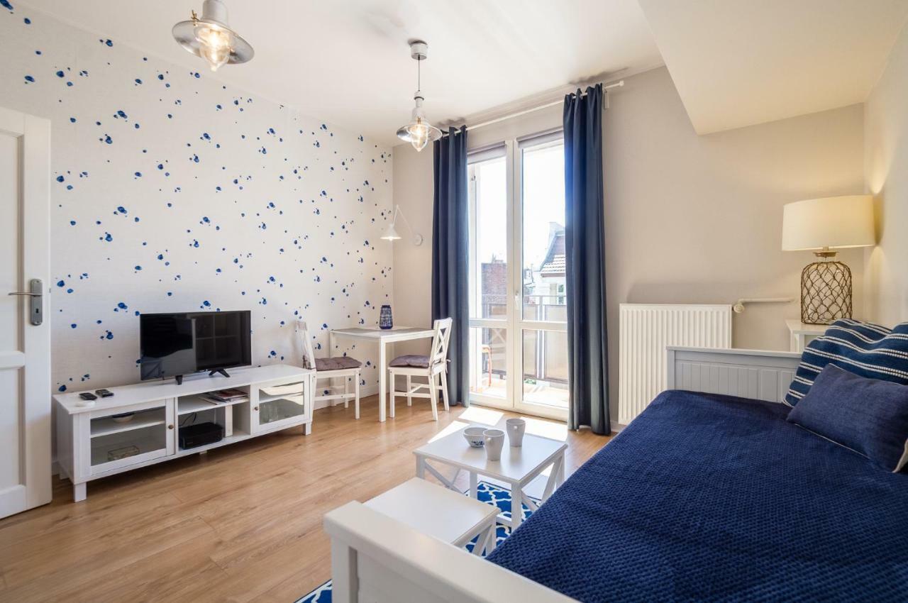 Blue Apartament Gdaňsk Exteriér fotografie